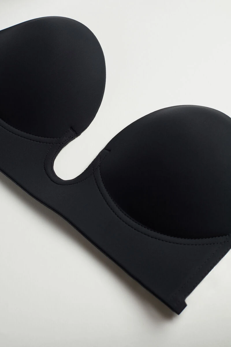 Strapless Bra With Graduated Padding And Plunge Front 9 Strapless Bra With Graduated Padding And Plunge Front - Image 7