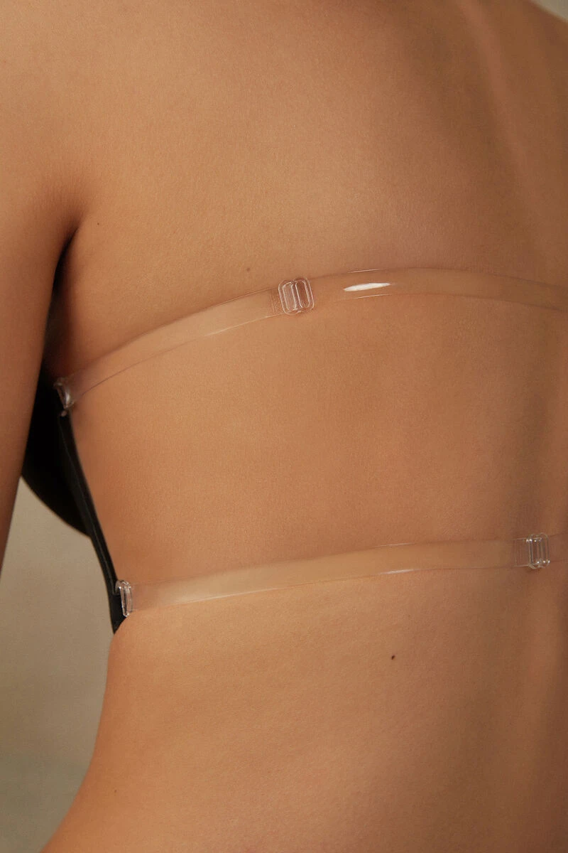 Strapless Bra With Graduated Padding And Plunge Front 6 Strapless Bra With Graduated Padding And Plunge Front - Image 4