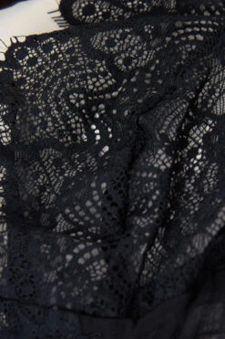 Stunning Beauty Lace And Tulle Bodysuit -Lingerie Sale Store BOD2489019 D1