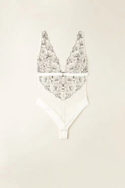 Pure Joy Tulle And Lace Body -Lingerie Sale Store BOD24904718 F