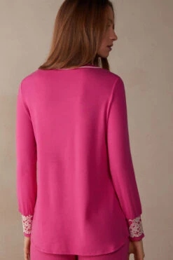 Pretty Flowers Modal Top 11 Pretty Flowers Modal Top -Lingerie Sale Store CL1294P213J BI