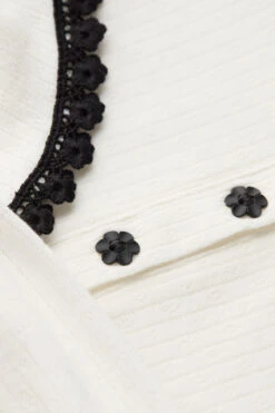 Pure Joy Long-Sleeved Grandad Top 15 Pure Joy Long-Sleeved Grandad Top -Lingerie Sale Store CL2490B2127 D1