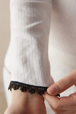 Pure Joy Long-Sleeved Grandad Top 12 Pure Joy Long-Sleeved Grandad Top -Lingerie Sale Store CL2490B2127 DT1W