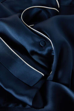 Mannish-Cut Jacket In Silk Satin -Lingerie Sale Store CLD12331467 D1