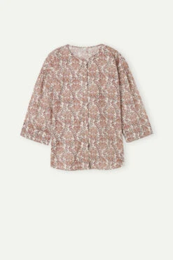 Spices Garden Long-Sleeved Button-Up Top -Lingerie Sale Store CLD2467994I F