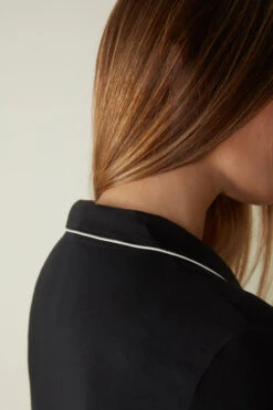 Long-Sleeve Micromodal Jacket -Lingerie Sale Store CLD701019 DT2W