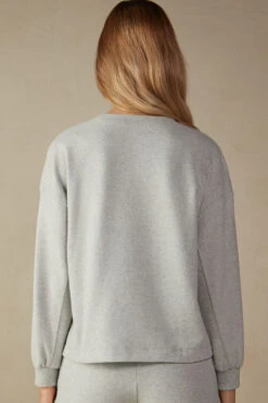 Warm Cuddles Top With Pocket 13 Warm Cuddles Top With Pocket -Lingerie Sale Store CLD907153J BI