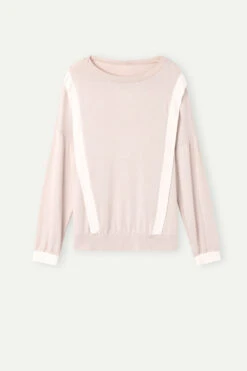 Simple Elegance Long-Sleeved Modal Jumper -Lingerie Sale Store CLD911227J F