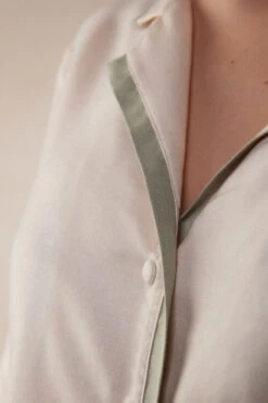 Lost In Fields Open-Front Plain-Weave Modal Top -Lingerie Sale Store CLD913A230J DT1W