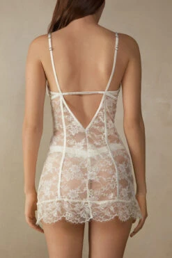 Shine High Like Stars Lace Babydoll -Lingerie Sale Store LBD24812127 BI