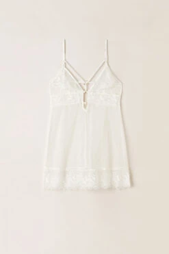 Fearless Femininity Tulle And Lace Babydoll -Lingerie Sale Store LBD24852127 F