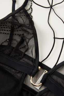 Steal The Show Tulle Babydoll -Lingerie Sale Store LBD2491019 D1