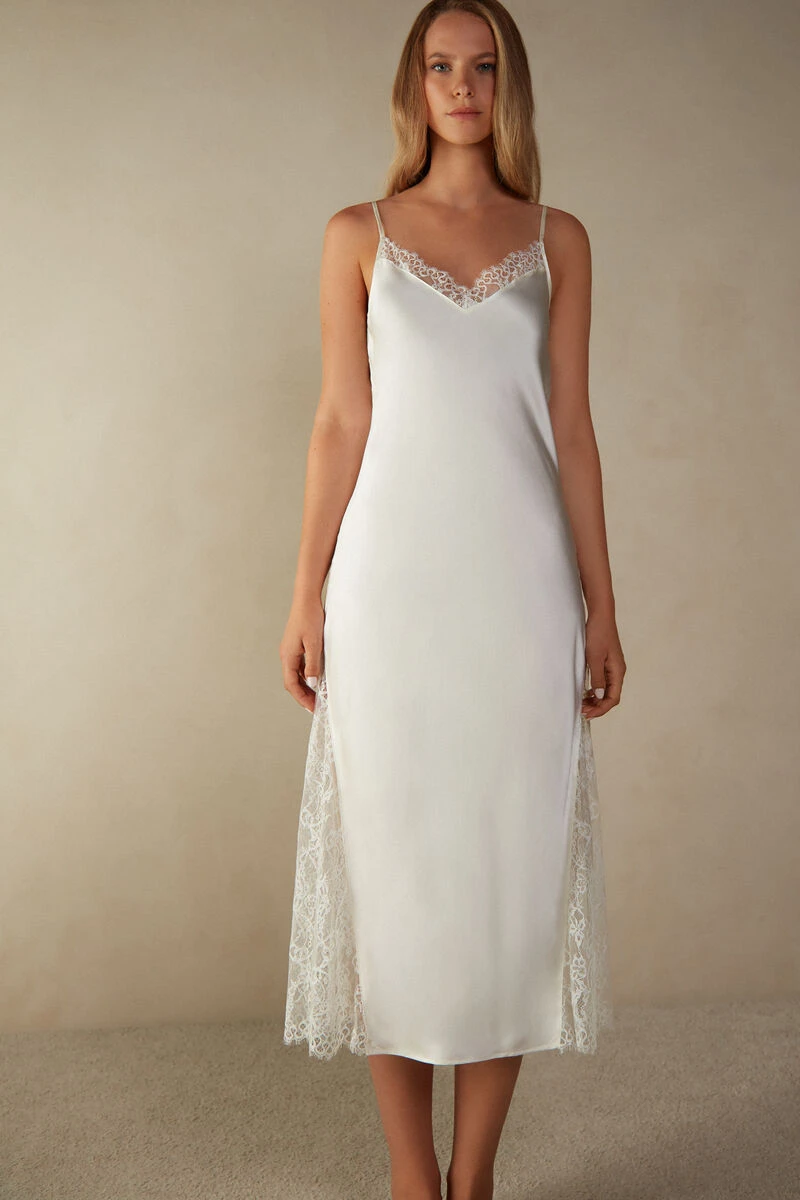 Eternal Love Long Silk Slip 3 Eternal Love Long Silk Slip