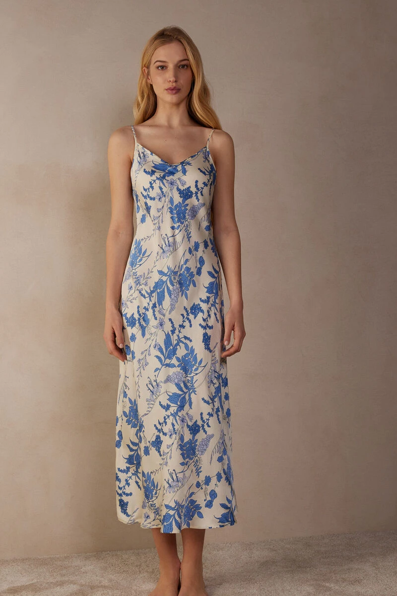 Feeling Beautiful Long Satin Slip 3 Feeling Beautiful Long Satin Slip