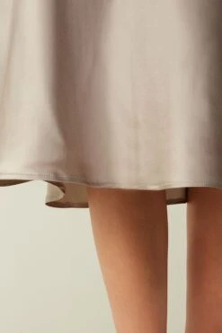 Midi-Length Slip In Silk -Lingerie Sale Store LLD71S wear 651I DT1