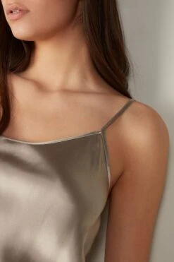 Midi-Length Slip In Silk -Lingerie Sale Store LLD71S wear 651I DT2