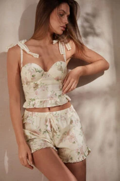 Scent Of Roses Basque -Lingerie Sale Store LTD2484205J M