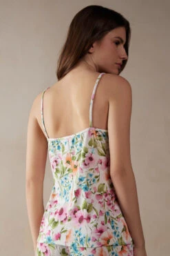 Botanical Lyrics Modal Top 13 Botanical Lyrics Modal Top -Lingerie Sale Store LTD912229J BI