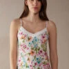 Botanical Lyrics Modal Top -Lingerie Sale Store LTD912229J FI