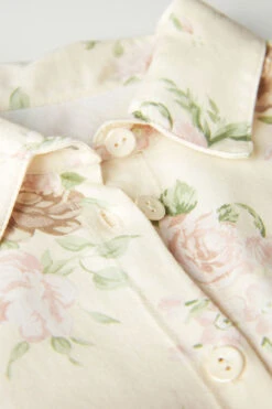 Scent Of Roses Cotton Nightdress 13 Scent Of Roses Cotton Nightdress -Lingerie Sale Store PCN2484205J D1