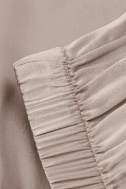 Silk Shorts With Contrasting Trim -Lingerie Sale Store PD1233A651I D1