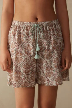 Spices Garden Cotton Shorts