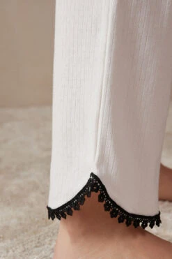 Pure Joy Cotton Trousers -Lingerie Sale Store PD2490B2127 DT1W