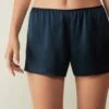 Smooth Silk-Satin Shorts -Lingerie Sale Store PD71S3 wear 1467 FI