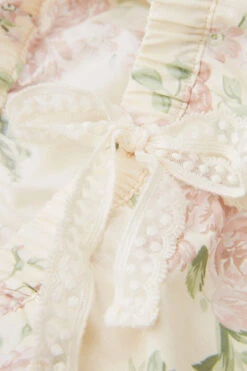 Scent Of Roses Plain-Weave Cotton Shorts -Lingerie Sale Store PDC2484205J D1