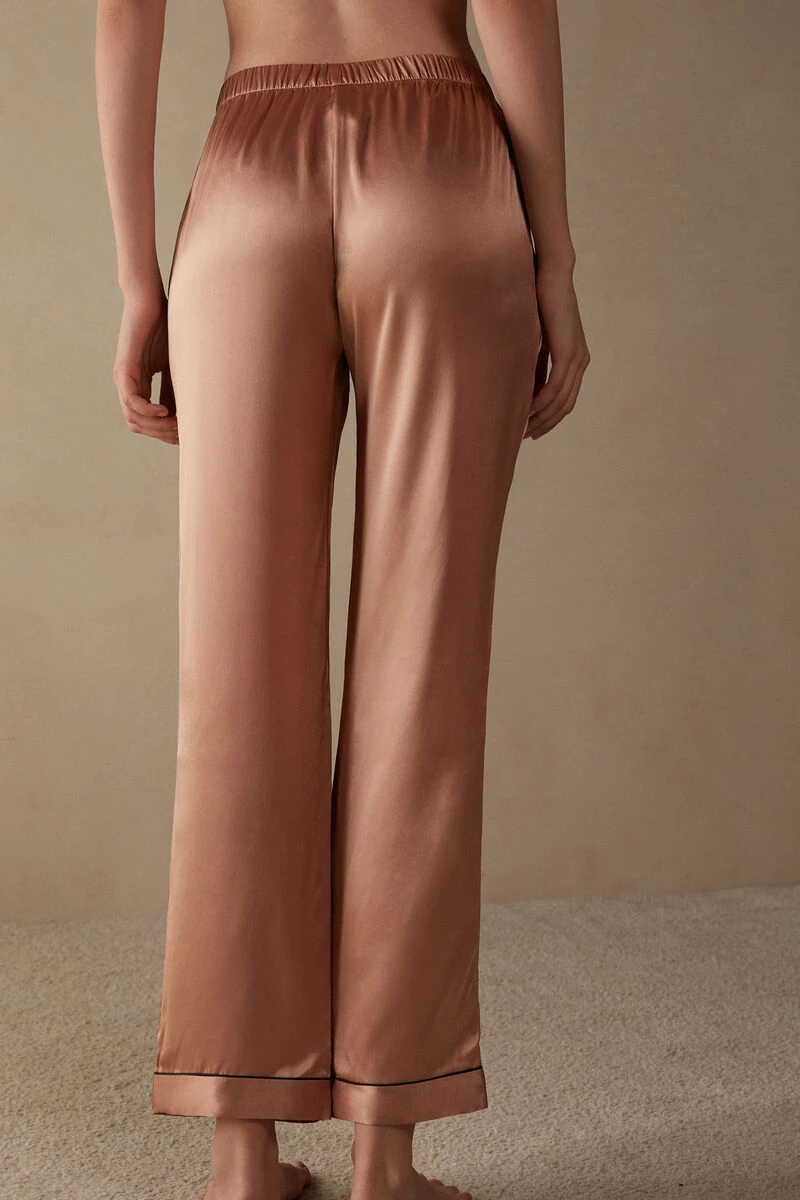 Silk Satin Trousers 7 Silk Satin Trousers - Image 5