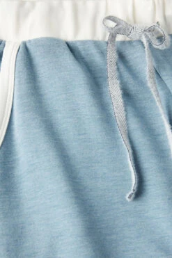 Romantic Bedroom Modal With Wool Full-Length Trousers With Contrasting Trim -Lingerie Sale Store PDL903145J D1