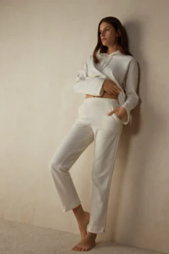 Warm Cuddles Full-Length Trousers -Lingerie Sale Store PDL9072986 M