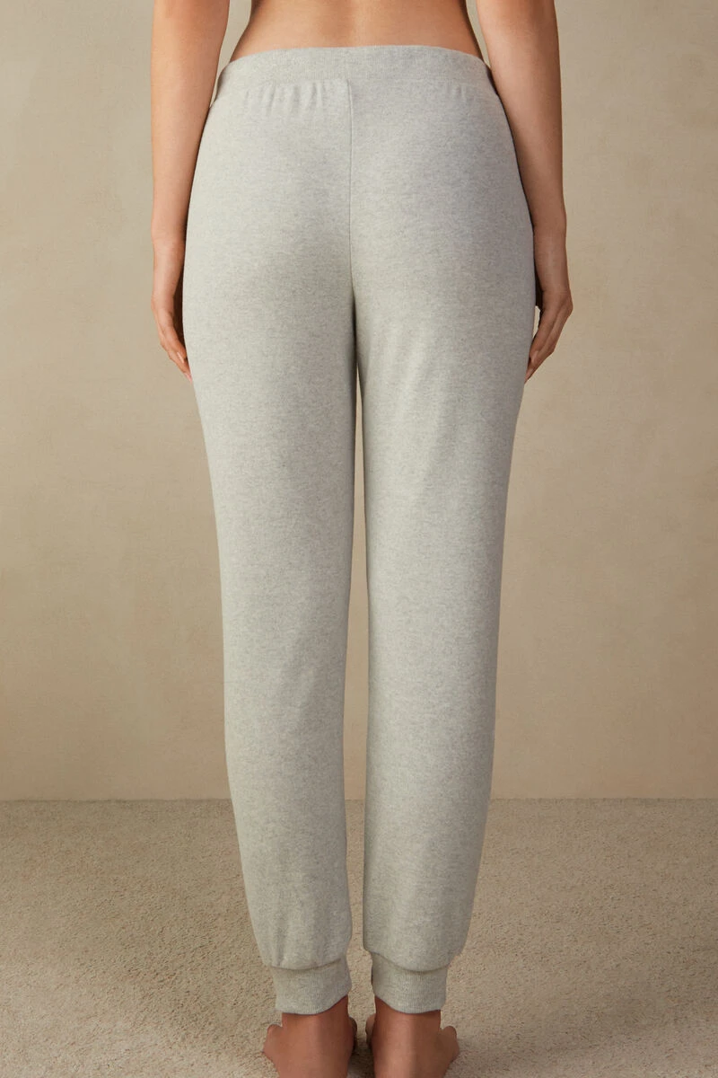 Warm Cuddles Full-Length Trousers With Cuffed Ankles 7 Warm Cuddles Full-Length Trousers With Cuffed Ankles - Image 5