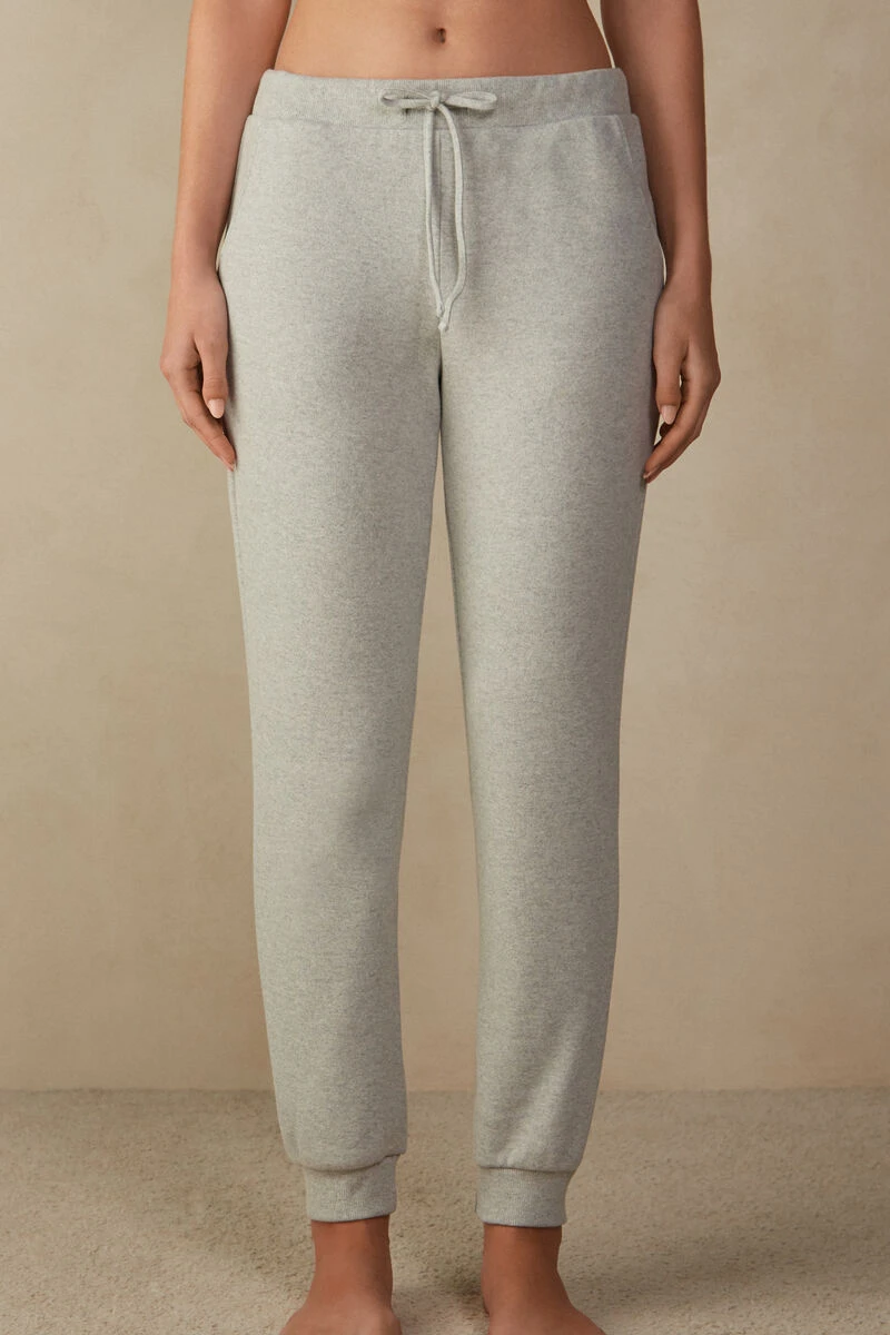 Warm Cuddles Full-Length Trousers With Cuffed Ankles 3 Warm Cuddles Full-Length Trousers With Cuffed Ankles