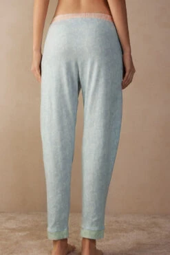 Romantic Cashmere Full-Length Cotton Trousers -Lingerie Sale Store PDL910226J BI