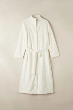 Elegant Night Long Dressing Gown -Lingerie Sale Store PVD6712127 F