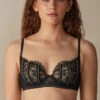 Shine High Like Stars Balconette Bra 2 Shine High Like Stars Balconette Bra -Lingerie Sale Store RBD2481019 FI