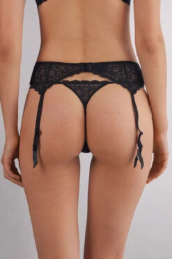 Lace Suspenders -Lingerie Sale Store RGC96P019 BI