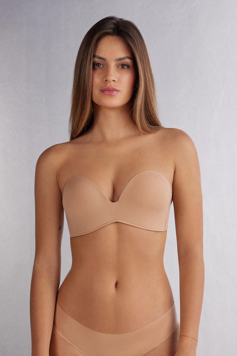 Laura Microfiber Bandeau Bra 2 Laura Microfiber Bandeau Bra