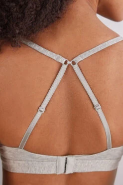 Tiziana Natural Cotton Triangle Bra -Lingerie Sale Store RIS65T031 DT2W