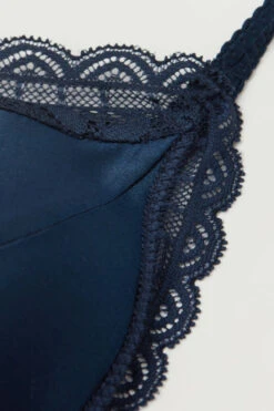 Tiziana Silk And Lace Triangle Bra -Lingerie Sale Store RIS92T1467 D1