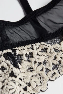 Pretty Flowers Silvia Push-Up Bra -Lingerie Sale Store RP1294S9887 D1