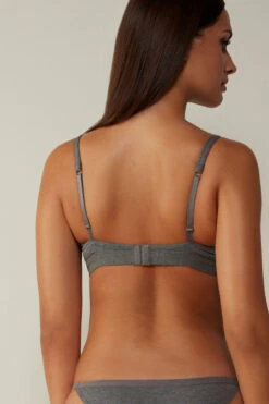 Emma Natural Cotton Triangle Bra -Lingerie Sale Store RSD65E616I BI