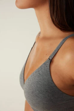 Emma Natural Cotton Triangle Bra -Lingerie Sale Store RSD65E616I DT1W