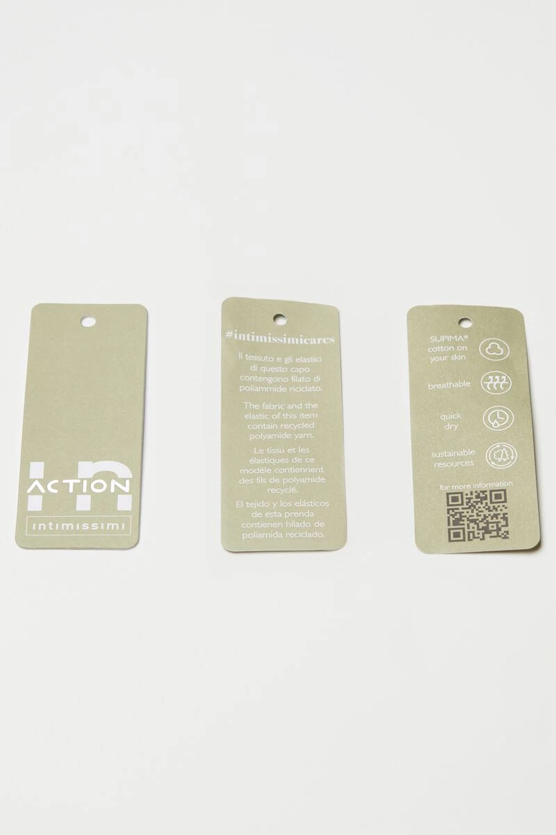 In Action Padded Bra Top With Supima® Cotton Lining 9 In Action Padded Bra Top With Supima® Cotton Lining - Image 7