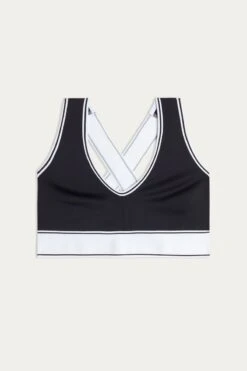 In Action Bra Top With Supima® Cotton Lining 14 In Action Bra Top With Supima® Cotton Lining -Lingerie Sale Store RSP001B 661I F