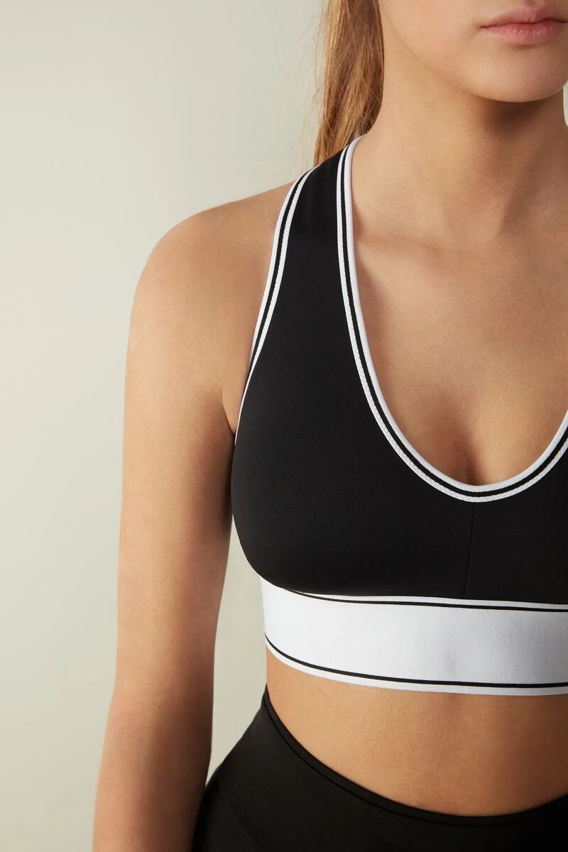 In Action Bra Top With Supima® Cotton Lining 5 In Action Bra Top With Supima® Cotton Lining - Image 3