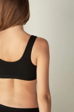 Natural Cotton Bra -Lingerie Sale Store RSP65B wear 019 BI