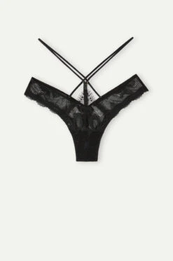 Sensual Unbounded 80s Style Brazilian Briefs -Lingerie Sale Store SB2460O019 F