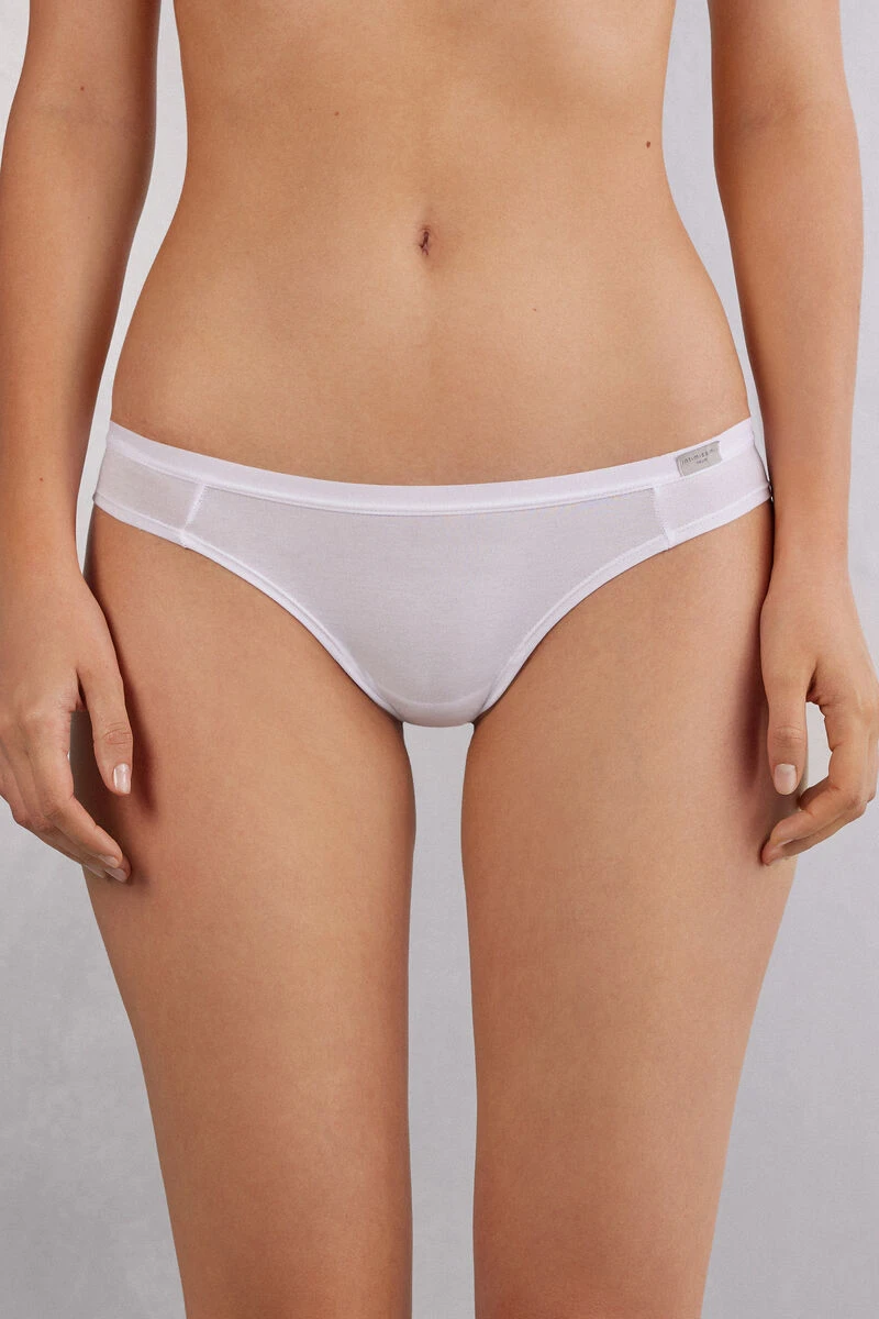 Natural Cotton Brazilian Panties 3 Natural Cotton Brazilian Panties